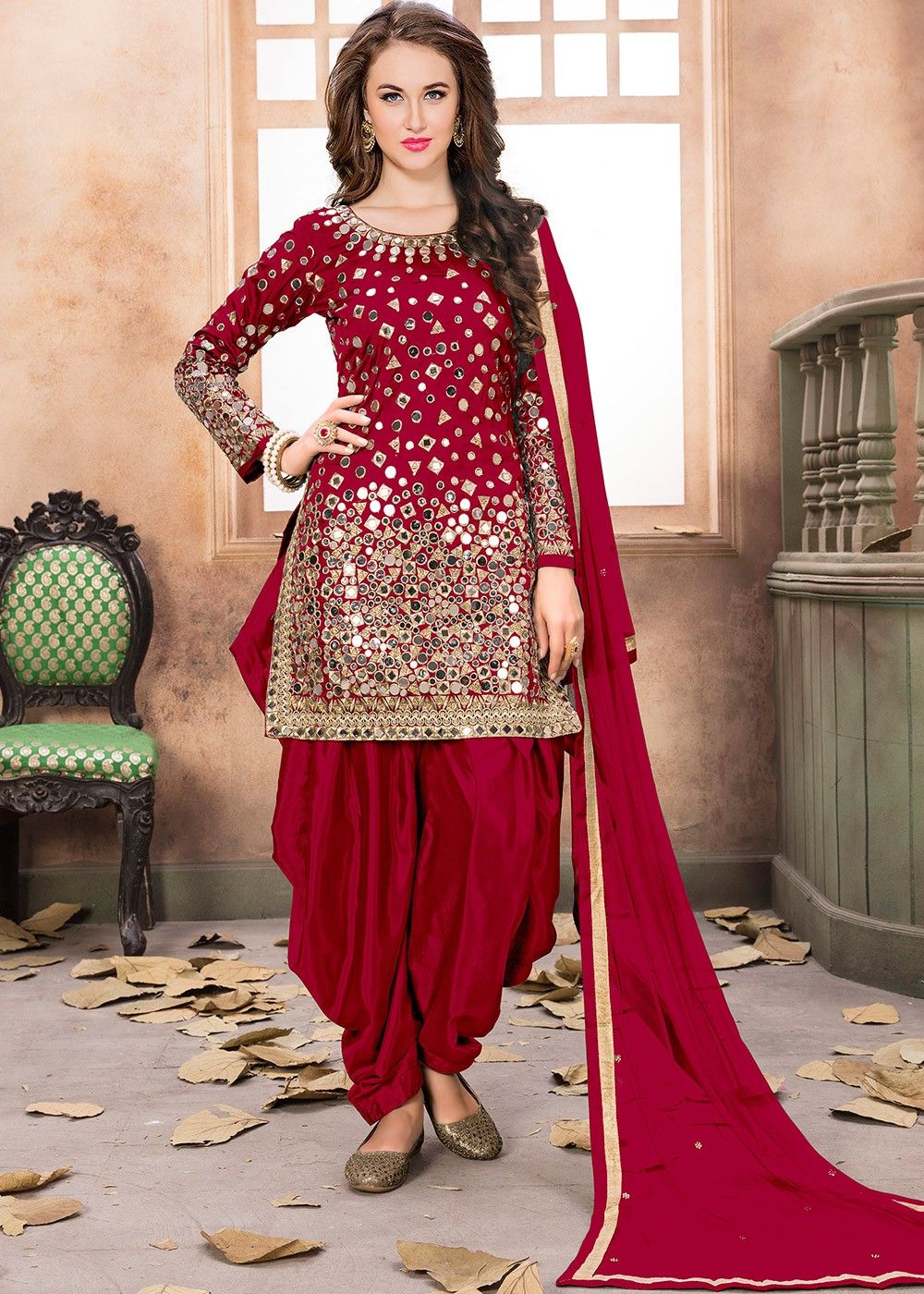 Punjabi Style Party Wear